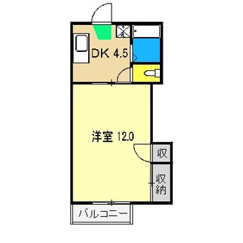 間取図 岡江ハイツ A棟