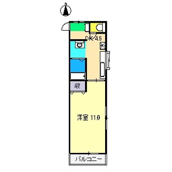 間取図 ムーンハイツ