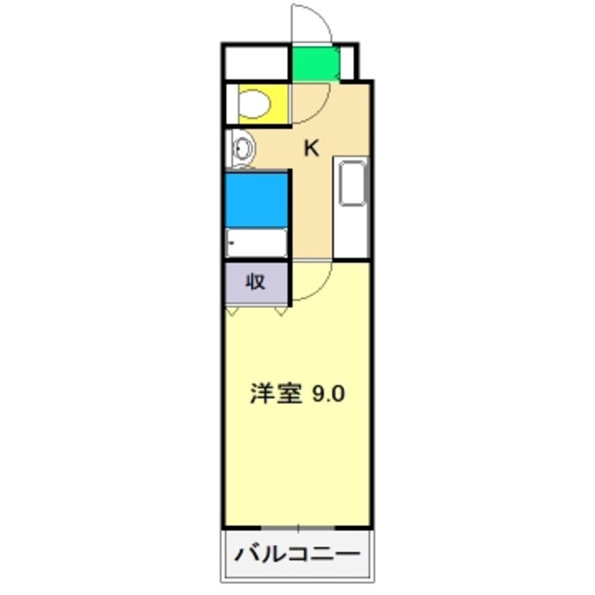 間取図 ムーンハイツ