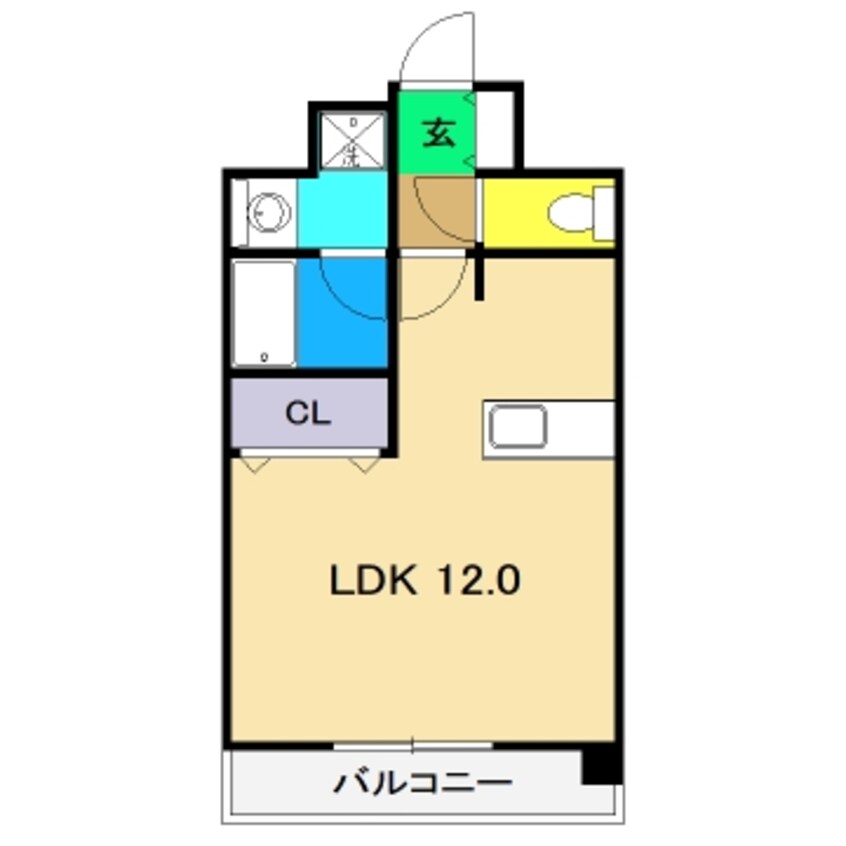 間取図 レ・メニュアール薊野