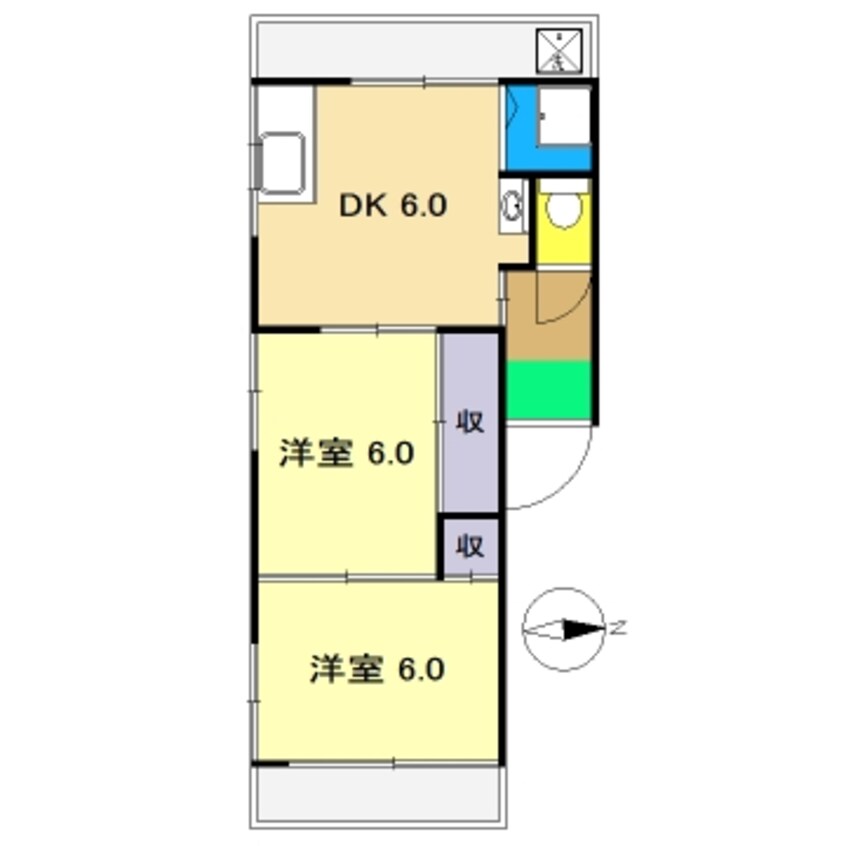 間取図 シャトレ青山