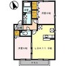 ウエスト孕 2LDKの間取り