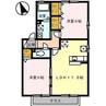 ウエスト孕 2LDKの間取り