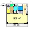 Jビル 1Kの間取り