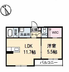 間取り図 シャーメゾン・ジラソーレ C棟