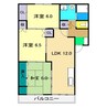 ハピネスシティ 3LDKの間取り