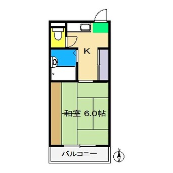 間取図 マリーハウス Ⅰ