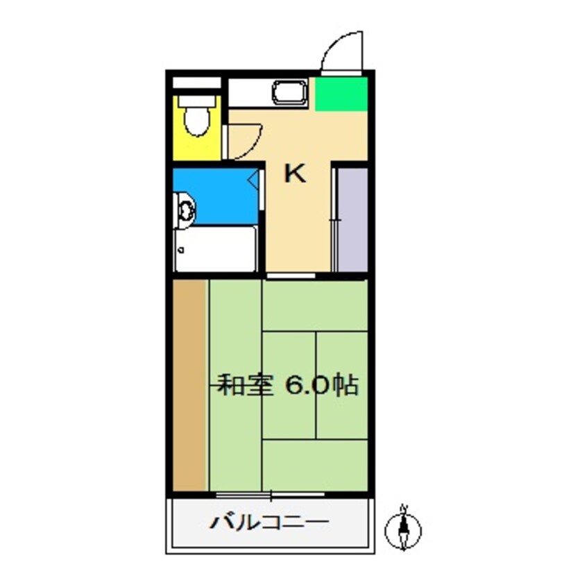 間取図 マリーハウス Ⅰ