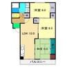 ハピネスシティ 3LDKの間取り