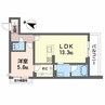 ベレオFukata 1LDKの間取り