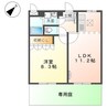 ベイサイドパレス横浜 1LDKの間取り
