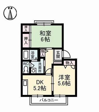 間取図 シャーメゾン・エクセル