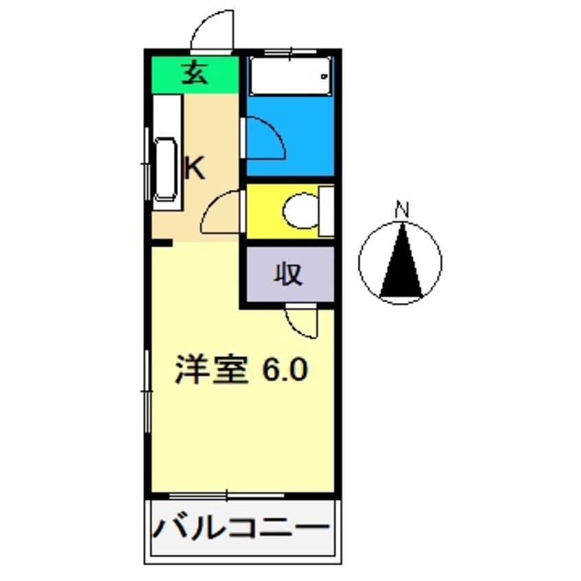 間取図 あすかハウス