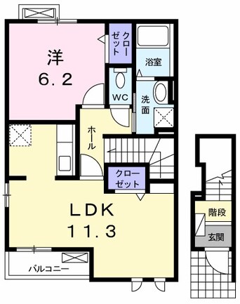 間取図 ブライト・ヒルズ・一宮