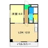 グランリーオ 1LDKの間取り