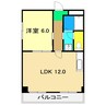 グランリーオ 1LDKの間取り