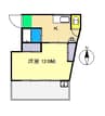 第二松本荘 1DKの間取り