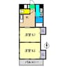 コーポ雄大 2Kの間取り