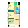 レジデンツアハト 3LDKの間取り