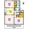 ソフィア横町 C棟 3DKの間取り