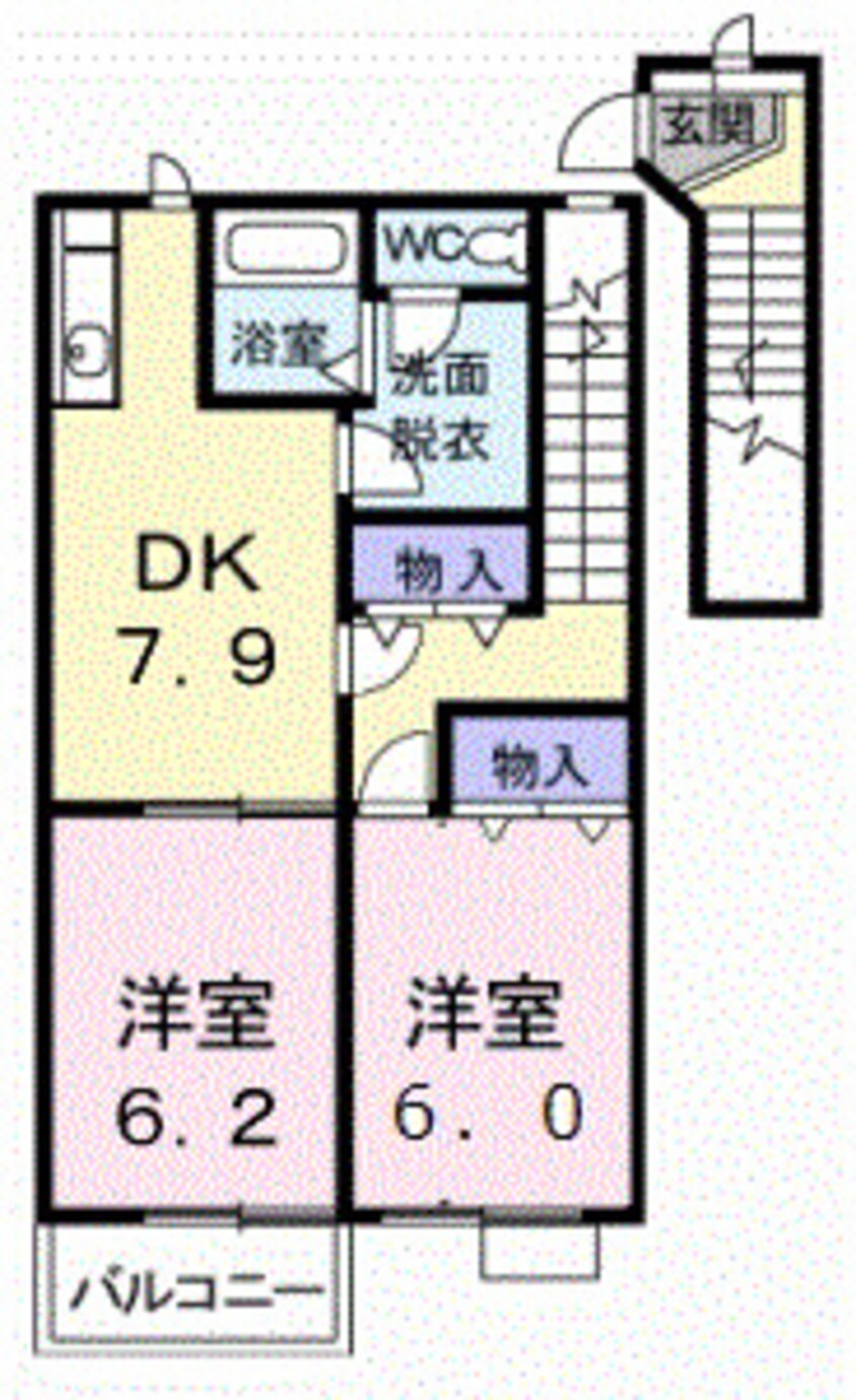 間取図 グリーンハイツ