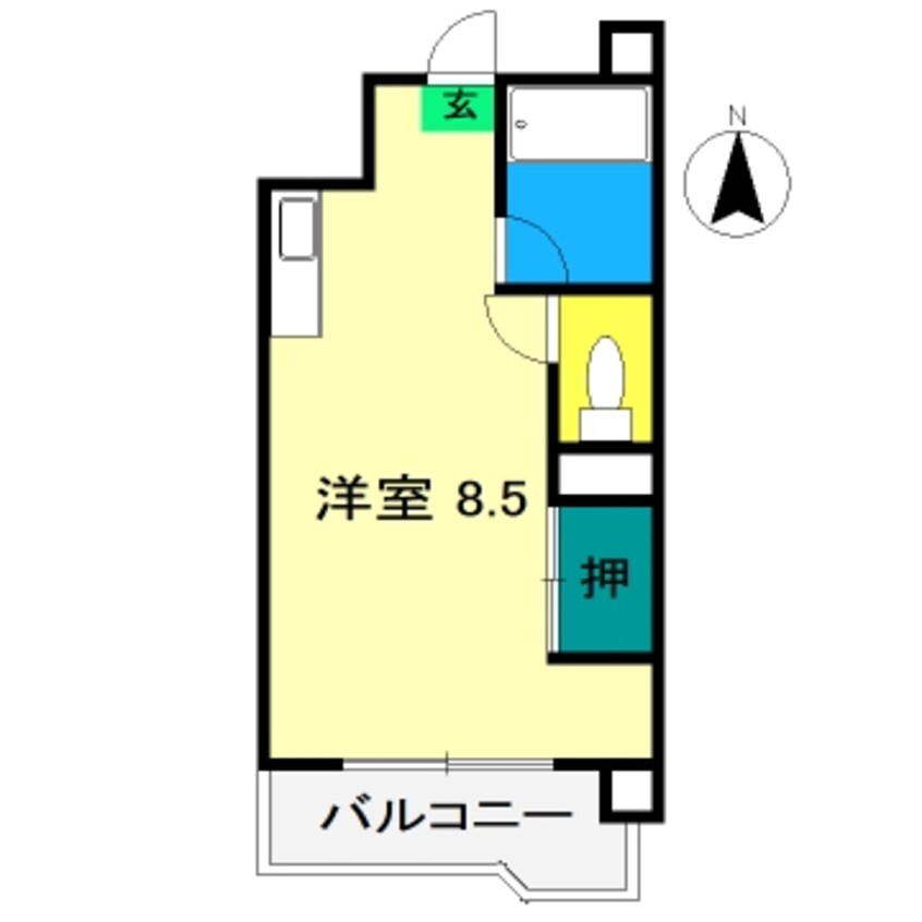 間取図 エレガンスコーポクスノセ