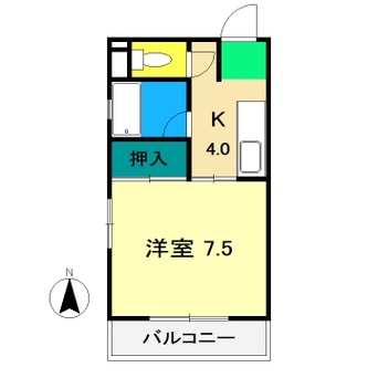 間取図 シティハウス比島