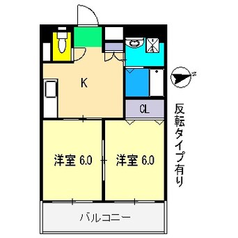 間取図 メロディーハイム稲荷町