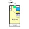 クラウン朝倉 1Rの間取り