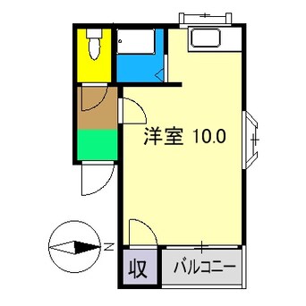 間取図 イーストコート