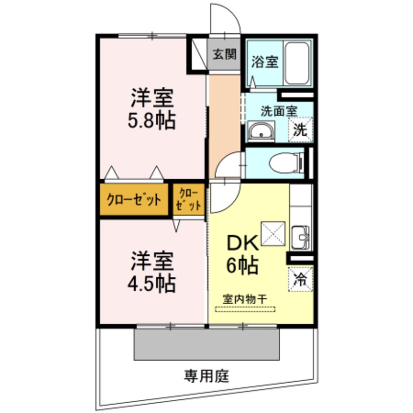 間取図 ラ･ペジブル