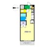 ヴィラージュ葛島 1Rの間取り