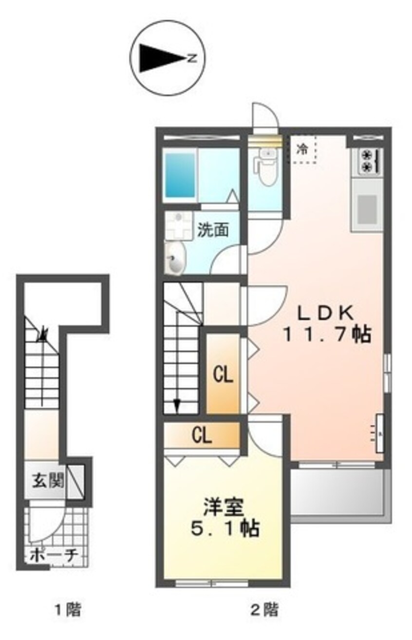 間取図 リベラ