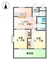ネオ・クレストⅡ 2LDKの間取り