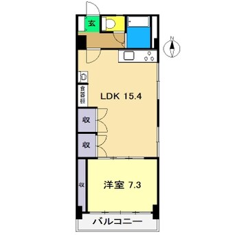 間取図 サワベマンション