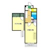 高知市電ごめん線・伊野線/東新木駅 徒歩5分 3階 築29年 1Kの間取り
