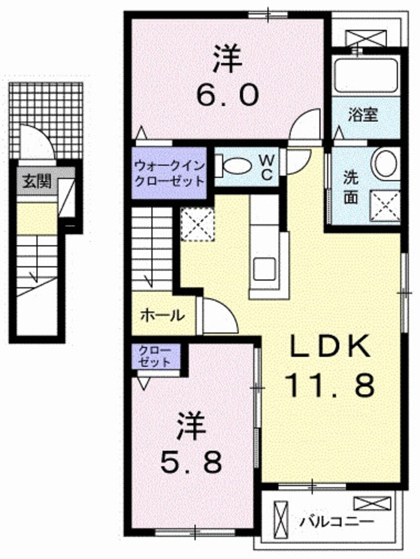 間取図 オルフェーブル