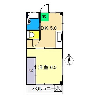 間取図 エスポアールKNA