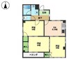 FUZIMOTOマンション 3DKの間取り