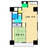 セントビレッジ 1LDKの間取り