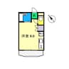 エトワール鴨部 Ⅰ 1Rの間取り