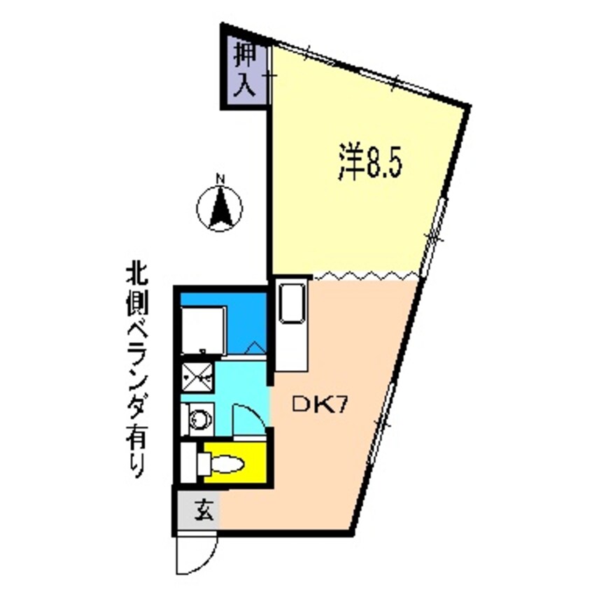 間取図 パインコート