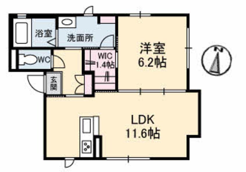 間取図 シャーメゾン ディオスエルマーナ