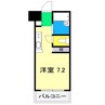 エクセル21 1Rの間取り
