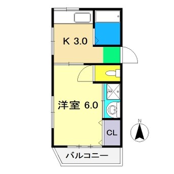 間取図 渡辺ビル(吉田町)