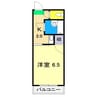 朝倉ルートハイツ 1Kの間取り