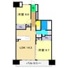 アルファステイツ愛宕山 2LDKの間取り