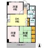 一ツ橋レジデンス 3DKの間取り