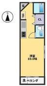 サンテラス北本町 1Rの間取り