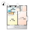 ベイサイドパレス横浜 1LDKの間取り